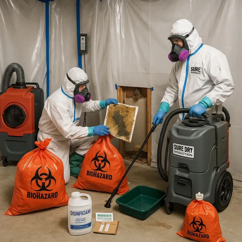 Contaminated Water Handling Protocols process in Perkins, OK