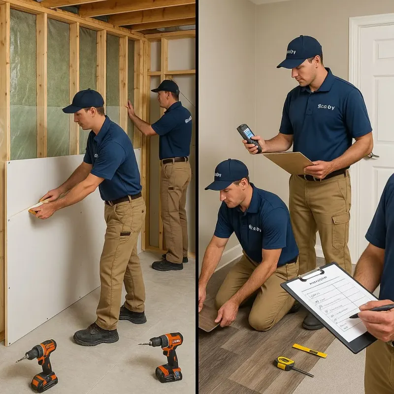 Repairs and Reconstruction process in Perkins, OK